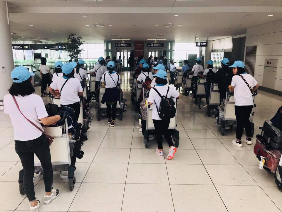 Học viên  xuất cảnh ngày