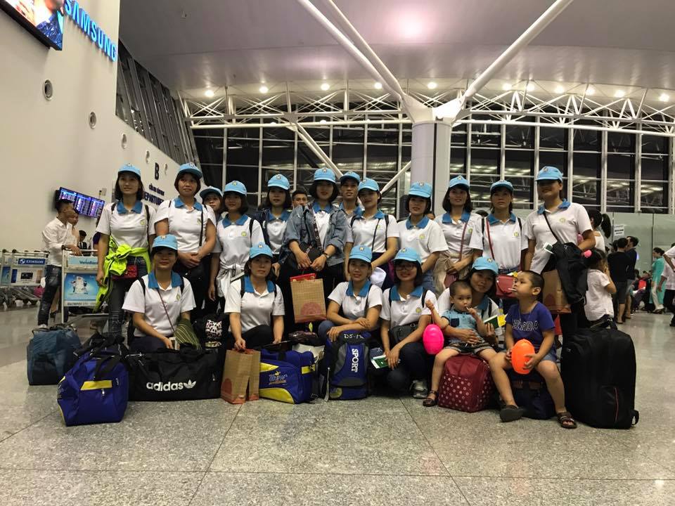 Học viên  xuất cảnh ngày