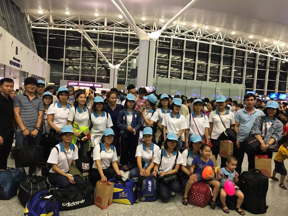 Chúc mừng các bạn xuất cảnh